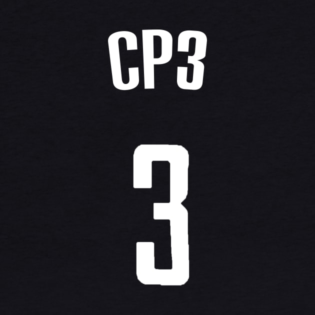 Chris Paul 'CP3' Nickname Jersey - Houston Rockets by xavierjfong